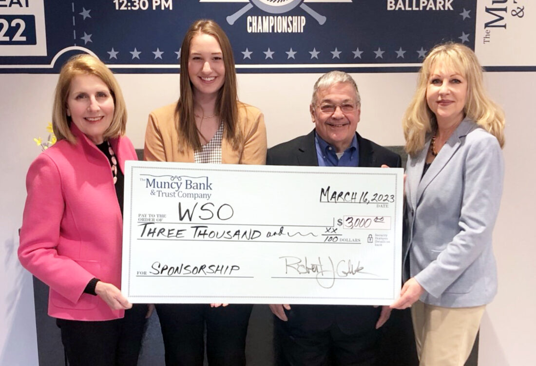 Muncy Bank & Trust donates to WSO News, Sports, Jobs The Express